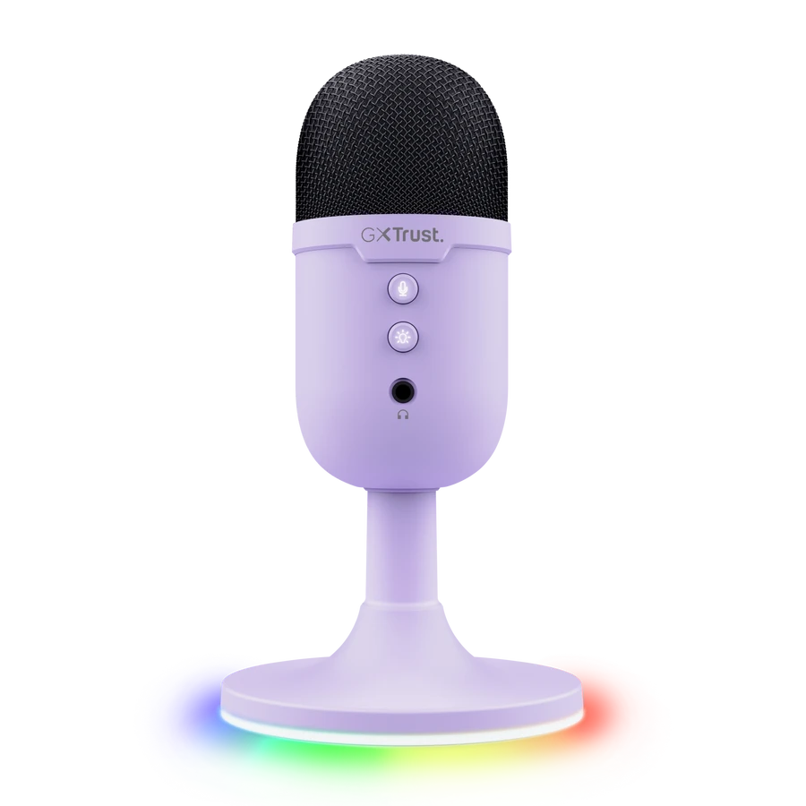 Настольный микрофон Trust GXT 234 Yunix 25375 фиолетовый