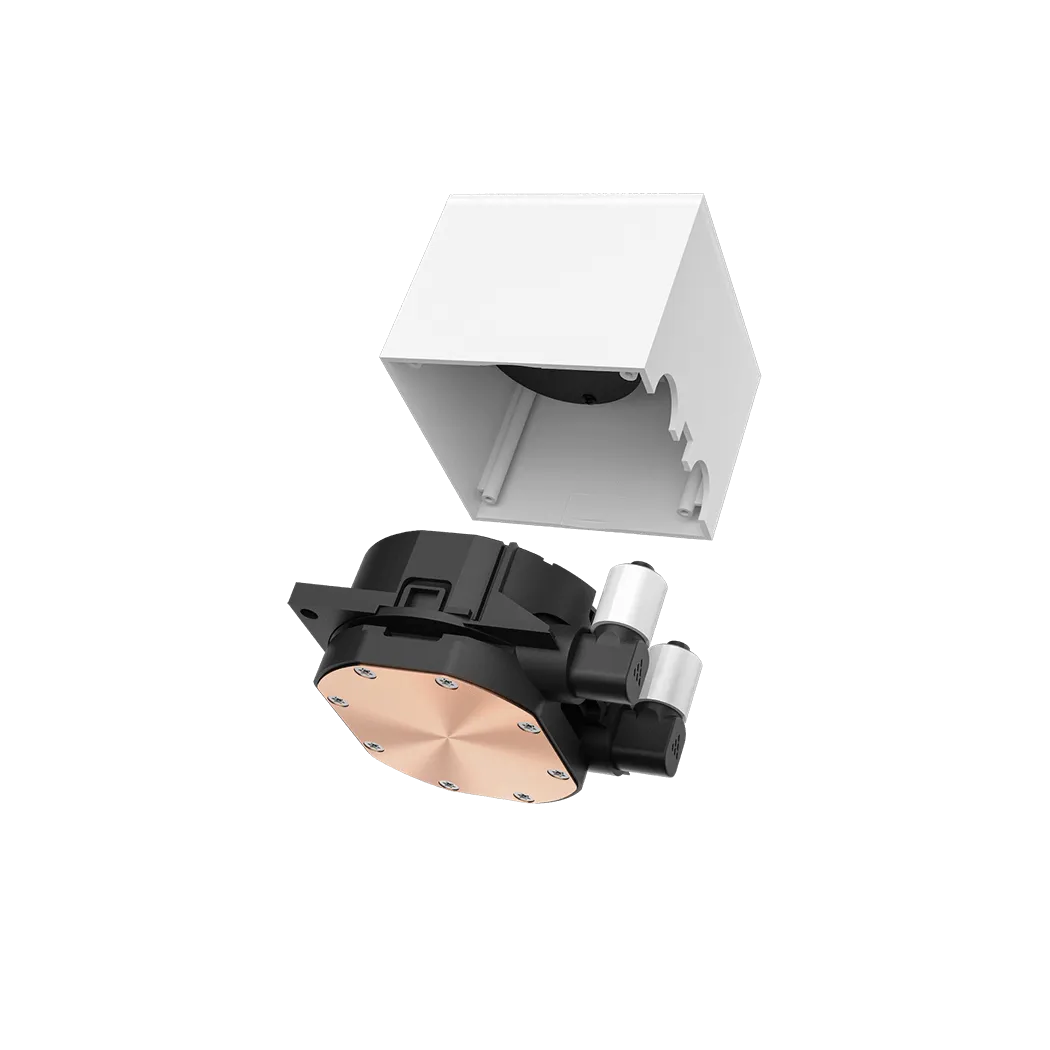 Система охлаждения PCCooler DC360 Pro ARGB Display WH [120 мм, 2500 об/мин, 39.8 дБ, 4 pin]