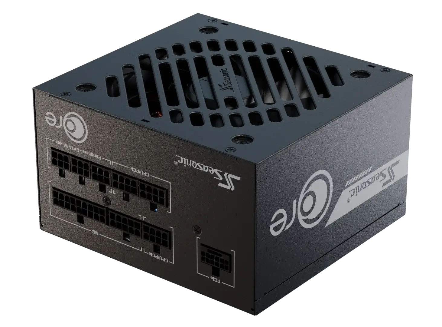 Блок питания Seasonic Seasonic Core GX-750-V2 (SRP-CGX751-A5A32SF) [750 Вт, 80 PLUS Gold, 3x SATA, 1 x 16 pin (12VHPWR), 2 x 6+2 pin PCIe, 1x 4+4 pin CPU, ATX]