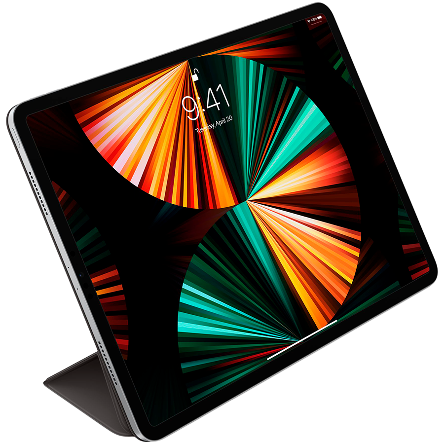 Чехол-книжка Apple Smart Folio для iPad Pro 12.9-inch (5th generation) (MJMG3ZM/A) Черный