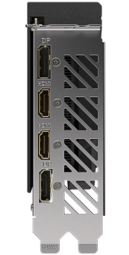 Видеокарта Gigabyte GeForce RTX 4060 WINDFORCE OC 8G (GV-N4060WF2OC-8GD) [8 ГБ, GDDR6, 128 бит, HDMI (2 шт), DisplayPort (2 шт)]