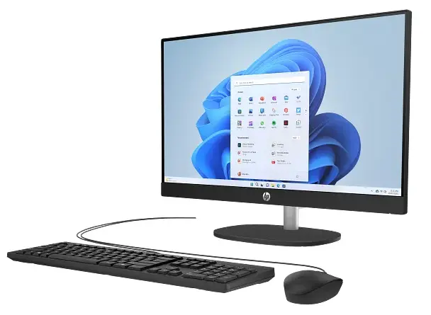 Моноблок HP All-in-One 24-cr0061ci (7Y0C3EA) [23.8" Full HD, Core N200, 8 ГБ ОЗУ, 512 ГБ SSD, DOS]