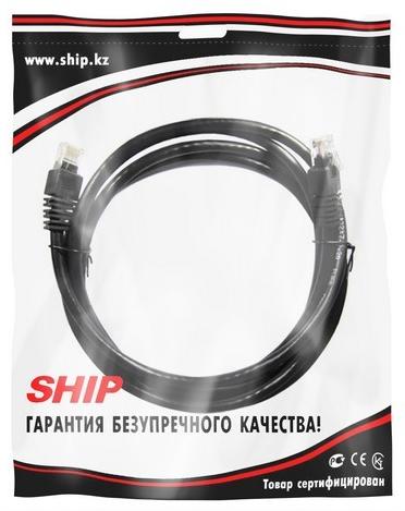 Патч Корд SHIP S6025BK0300-P Cat.6/ UTP/ LSZH/ RJ-45/ 3 м - купить в интернет-магазине Forcecom.kz Патч Корд SHIP S6025BK0300-P Cat.6/ UTP/ LSZH/ RJ-45/ 3 м