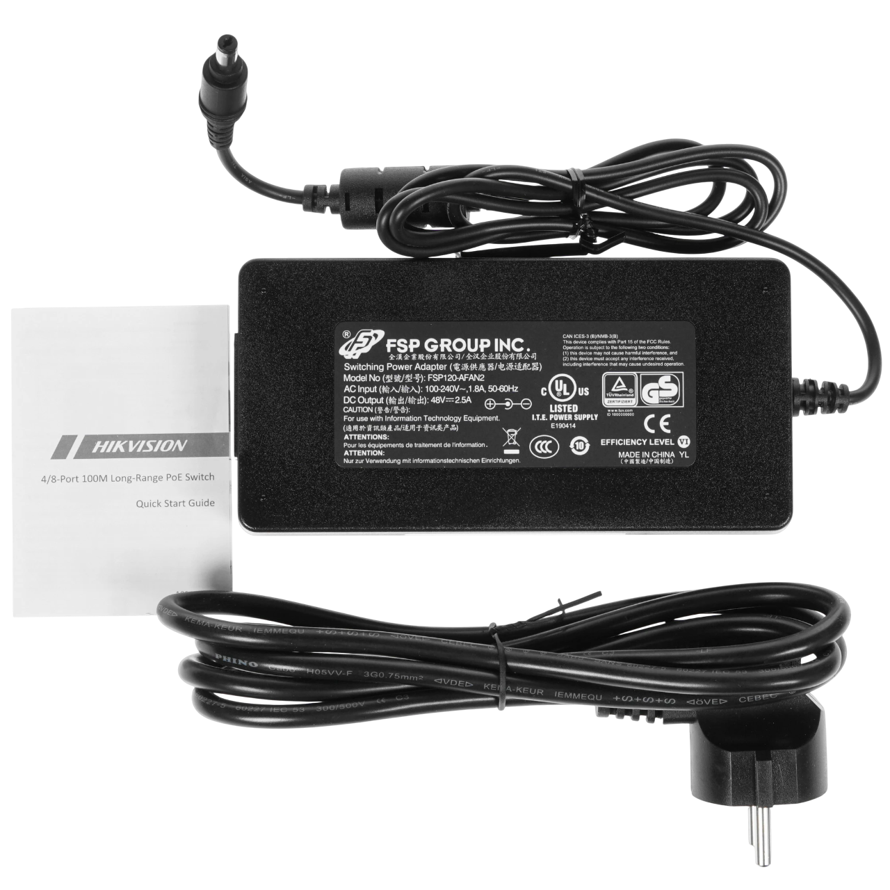 Коммутатор Hikvision DS-3E0109P-E(C)