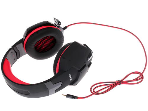SVEN AP-G988MV Игровые стереонаушники с микрофоном черный-красный