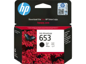 Картридж струйный HP 653 Ink Advantage (3YM75AE) для HP DeskJet Plus Ink Advantage 6070, 6400 series, Черный