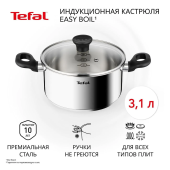 Кастрюля Tefal Easy Boil G7494474 20см