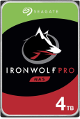 Жесткий диск Seagate IronWolf PRO ST4000NT001, 4 ТБ, 3.5", SATA III, 7200 об, 256 МБ, NAS 