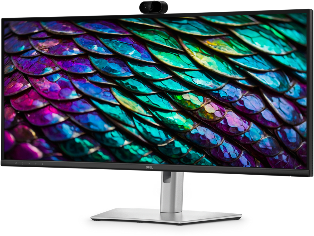Монитор Dell Pro P34 Hub P3426WEB (210-BVHQ) [34", IPS, 3440x1440, 100 Гц, 5 мс, HDMI, DisplayPort x2]
