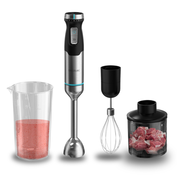Блендер погружной Cecotec Power Pulsar 2300MAX Cream&amp;Crush черный