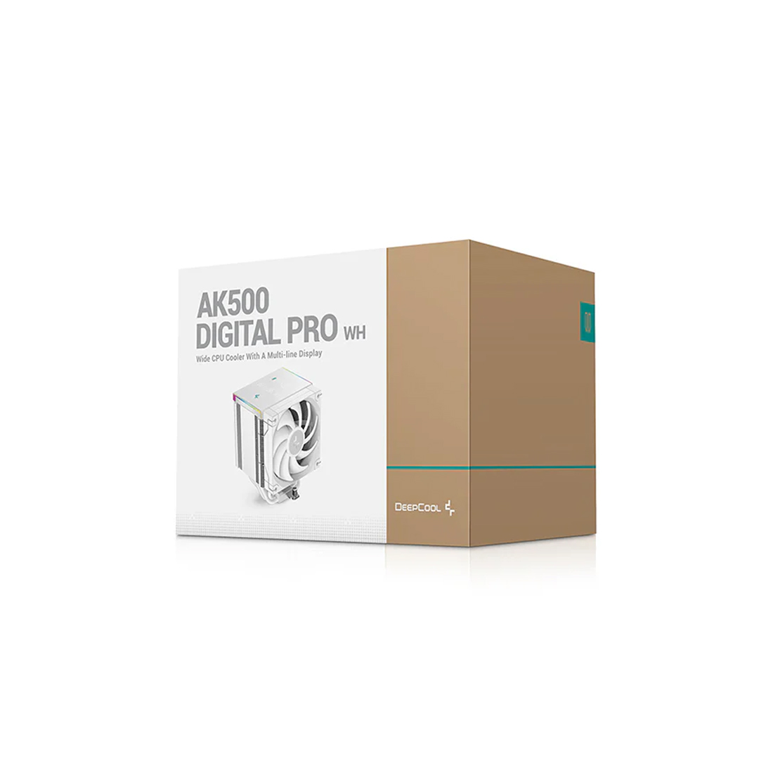 Система охлаждения DeepCool AK500 DIGITAL PRO WH [120 мм, 1750 об/мин, 25 дБА, 4 pin]