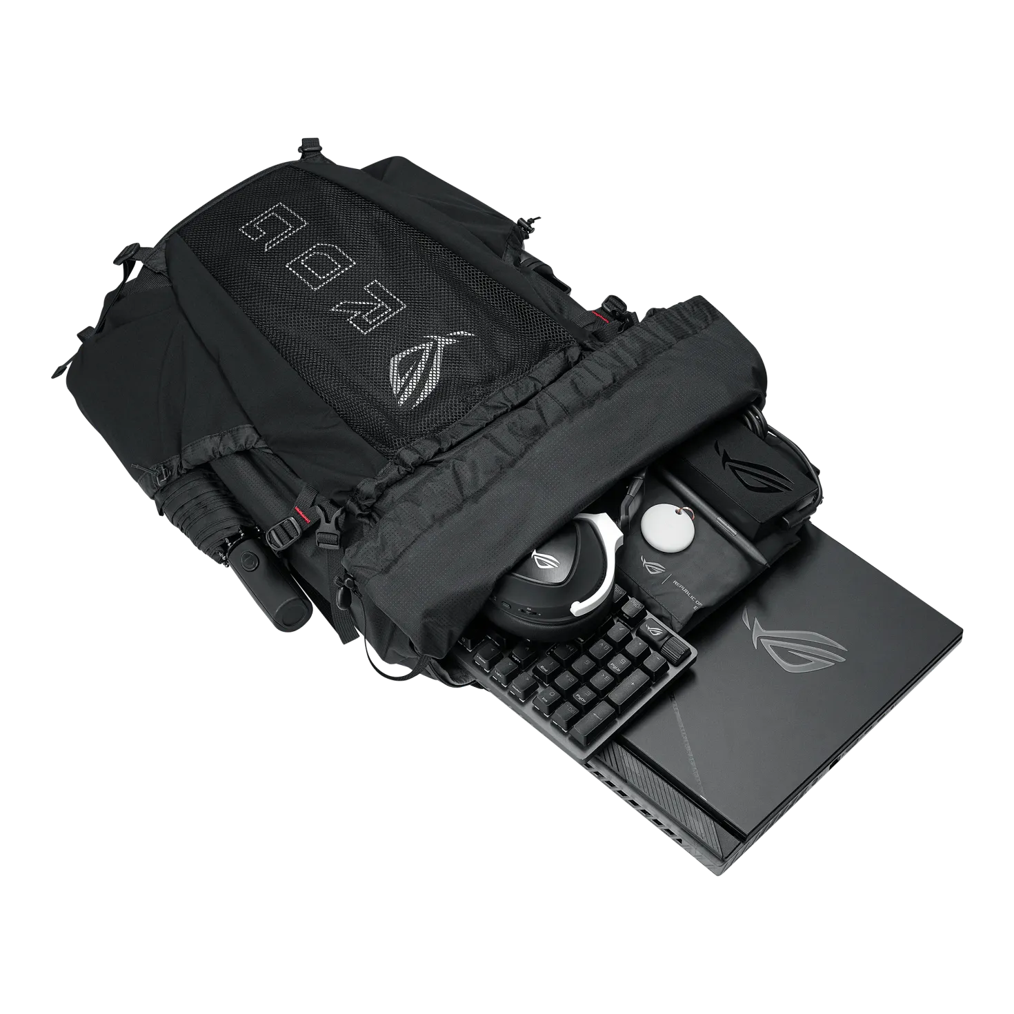 Рюкзак ASUS ROG Archer Ergo Air Gaming Backpack (90XB09H0-BBP000) Черный