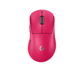 Мышь Logitech PRO X SUPERLIGHT 2 DEX (910-007373) [проводная + беспроводная, светодиодная, 44000 DPI, 8000 Гц, розовый]
