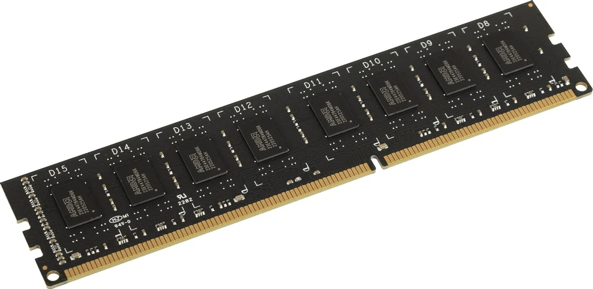 Оперативная память AMD Radeon R5 Entertainment (R538G1601U2S-U) [8 ГБ, DDR 3, 1600 МГц, 1.5 В]
