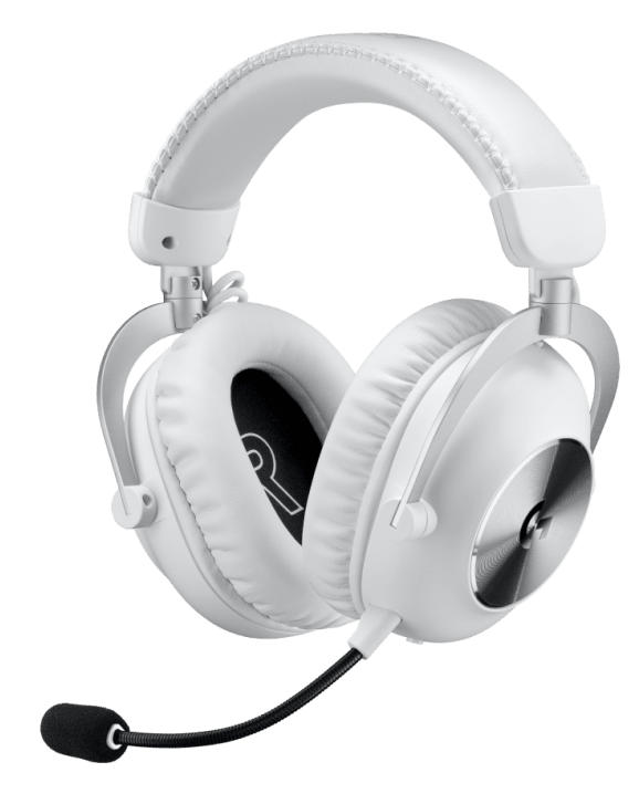 Игровая гарнитура LOGITECH 981-001269 LOGITECH G PRO X2 LIGHTSPEED Wireless Gaming Headset - Blue Mic - WHITE