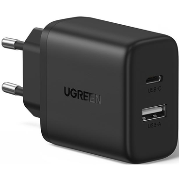Зарядное устройство Ugreen X227 (45302) 20W PD Charger USB-C, USB-A