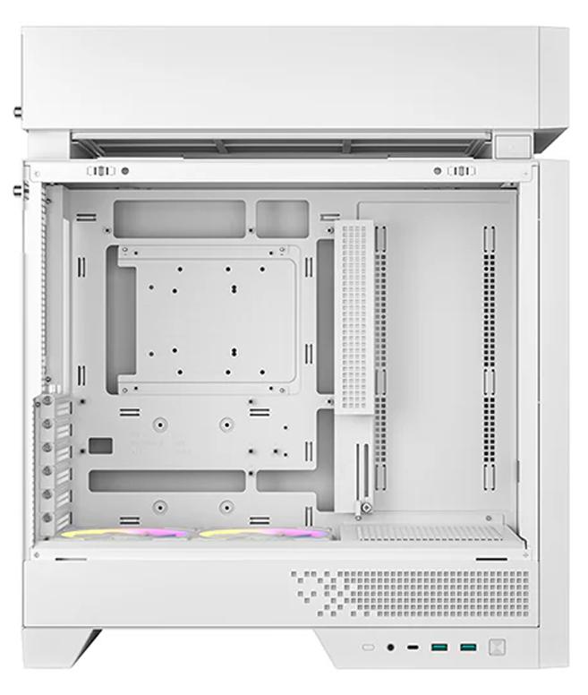 Корпус DeepCool CL660 (R-CL660-WHNNA0-G-1) [Midi Tower, 2 x 120 мм ARGB, белый]