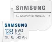 Карта памяти Samsung EVO Plus [MB-MC128KA/EU] UHS-I/ Class 10/ 128GB