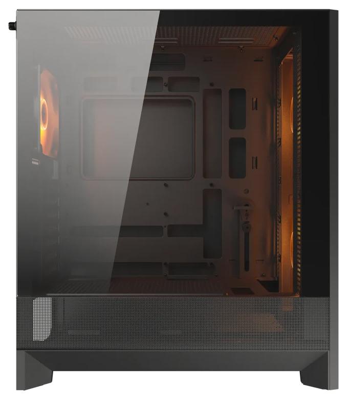 Корпус Cougar Airface 180 (385VA40.0001) [Midi Tower, 2 x 180 мм / 1 x 120 мм, черный]