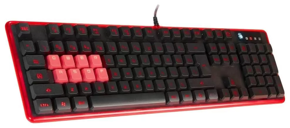 Клавиатура A4Tech Bloody B2278 [Механическая, проводная, клавиш - 104, подсветка, черная]