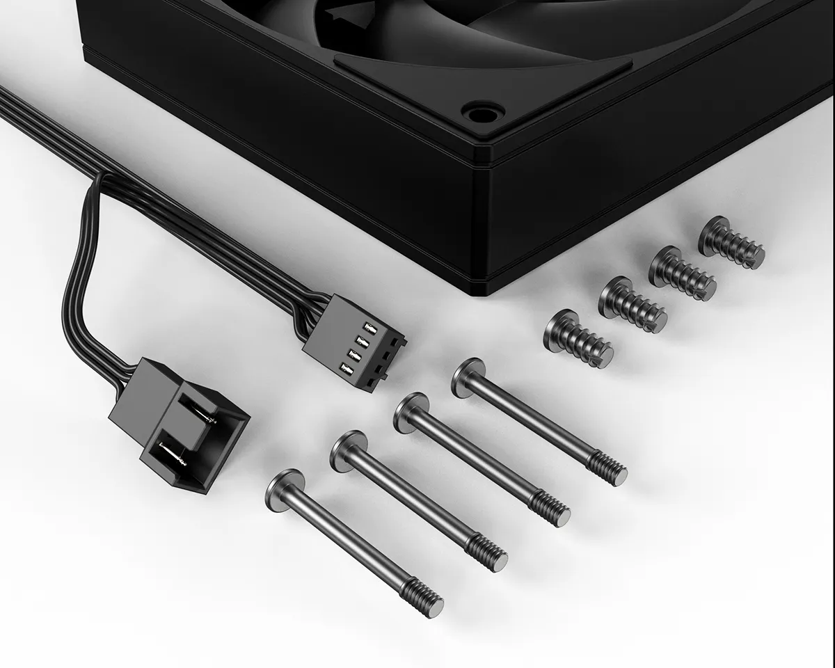 Вентилятор для корпуса ID-Cooling AF-1230-K [120 мм, 2000 об/мин, 84.7 CFM, 31.1 дБ, PWM]