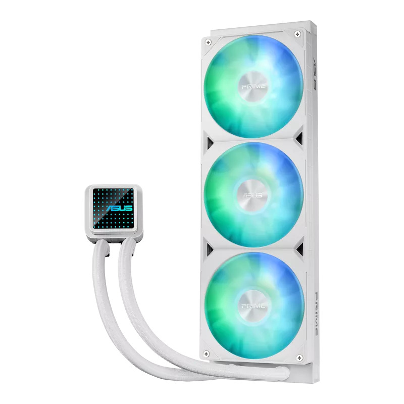 Система охлаждения Asus PRIME LC 360 ARGB WHT [120 x 120 мм, 2200 об/мин, 34 дБ, 4 pin]