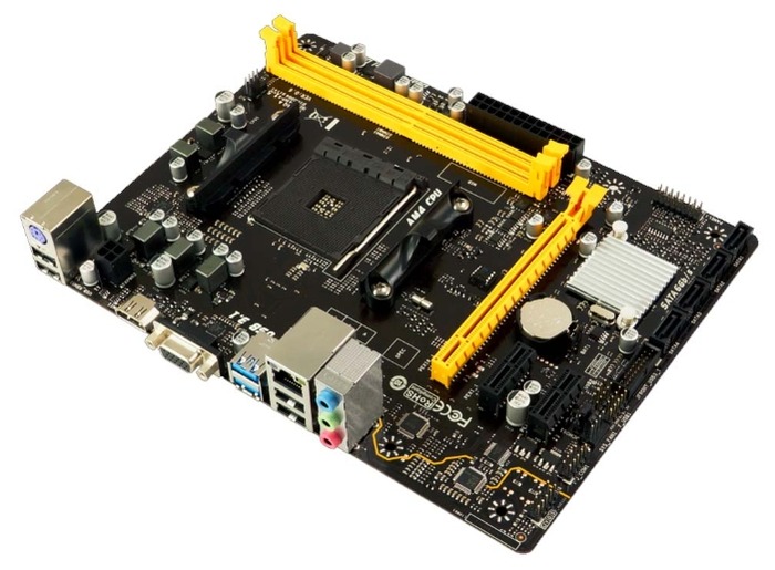 Материнская плата Biostar A320MH, AM4/ 2x DDR4/ 4x SATA III/ mATX