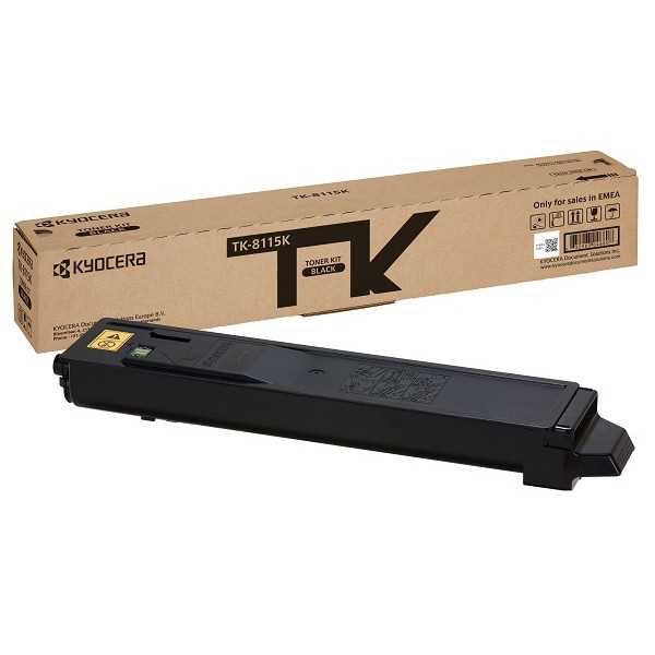 Тонер-картридж Kyocera TK-8115K (1T02P30NL0), оригинальный, черный, 12000 страниц