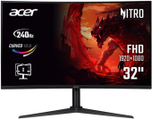 Монитор Acer Nitro XZ320QW0bmiiphx (UM.JX0EE.005) [31.5", VA, 1920x1080, 240 Гц, 1 мс, HDMI x2, DisplayPort]