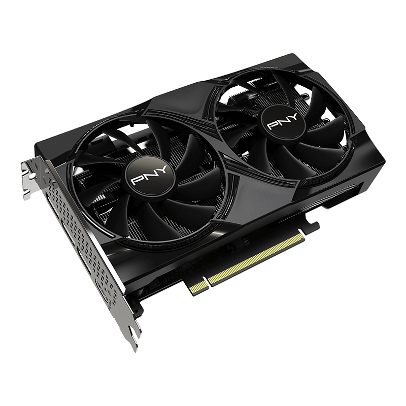 Видеокарта PNY GeForce RTX 5060 8GB OC (VCG50608DFXPB1-O) [8 ГБ, GDDR7, 128 бит, HDMI, DisplayPort (3 шт)]