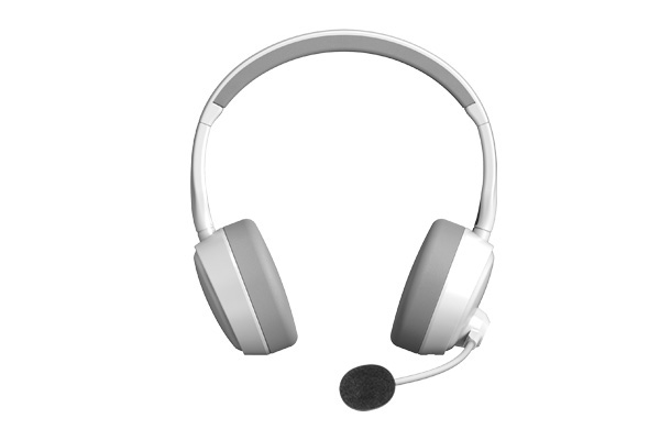 Наушники+микрофон A4tech Fstyler BH230 White BT v5.3 белый