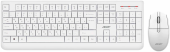 Клавиатура+мышь Acer OCC401 (ZL.ACCCC.017) [мембранная, беспроводная, белая]