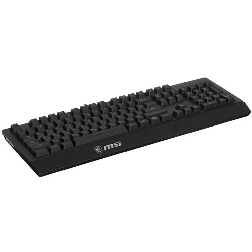 Клавиатура проводная MSI Vigor GK20, Мембранная/ Проводная/ Клавиш - 108/ Подсветка