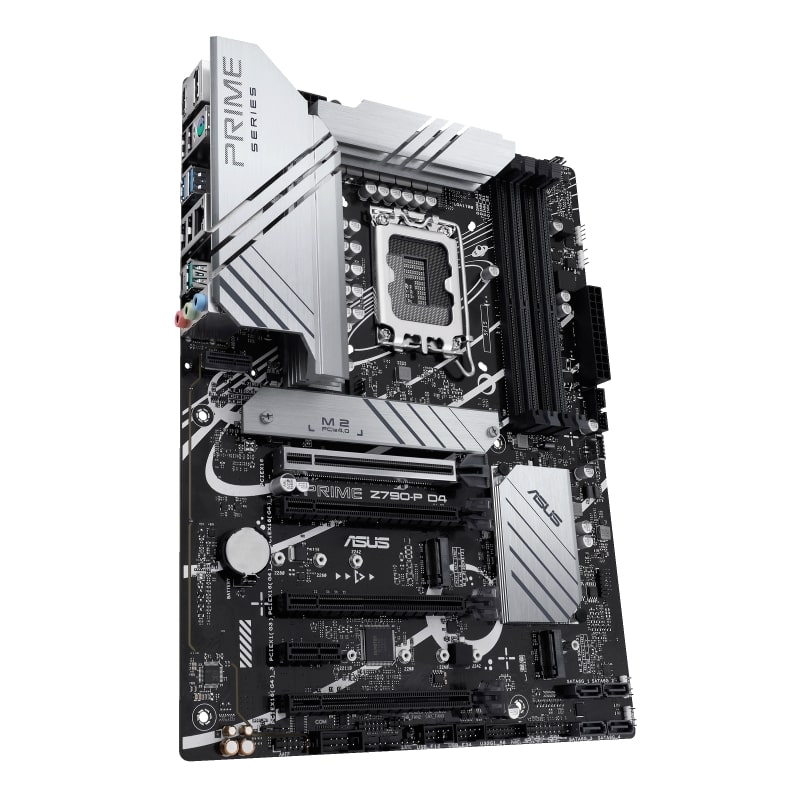 Материнская плата ASUS PRIME Z790-P D4, LGA 1700, Intel Z790, 4xDDR 4, 3xM.2, 4xPCI-E x16, Standard-ATX