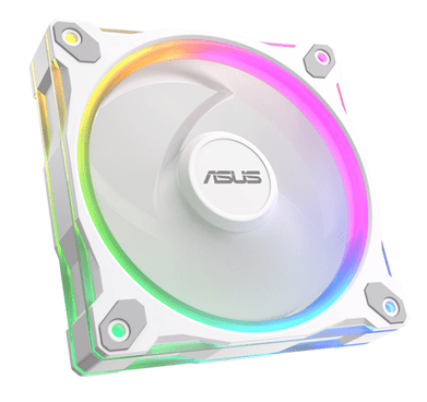 Комплект вентиляторов для корпуса Asus PRIME MR120 FAN ARGB REVERSE WHITE [120 мм, 1600 об/мин, 58 CFM, 23 dB, PWM]