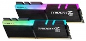 Комплект оперативной памяти G.Skill TRIDENT Z RGB (F4-3200C16D-32GTZRX), [32 ГБ DDR 4, 3200 МГц, 25600 Мб/с:, 1.35 В, подсветка, KIT]