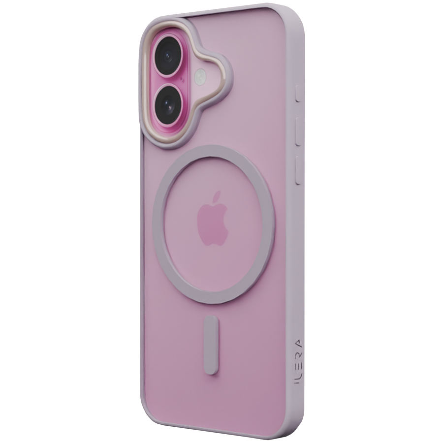 iLeraGo ColorAnt Clear Case, Baby Pink for iPhone 16