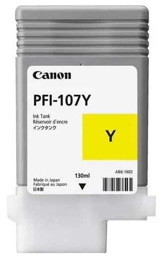 Картридж Canon PFI-107Y (6708B001) желтый