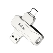 USB-накопитель Netac U782C USB3.2+TypeC Dual Flash Drive 64GB (NT03U782C-064G-32PN)
