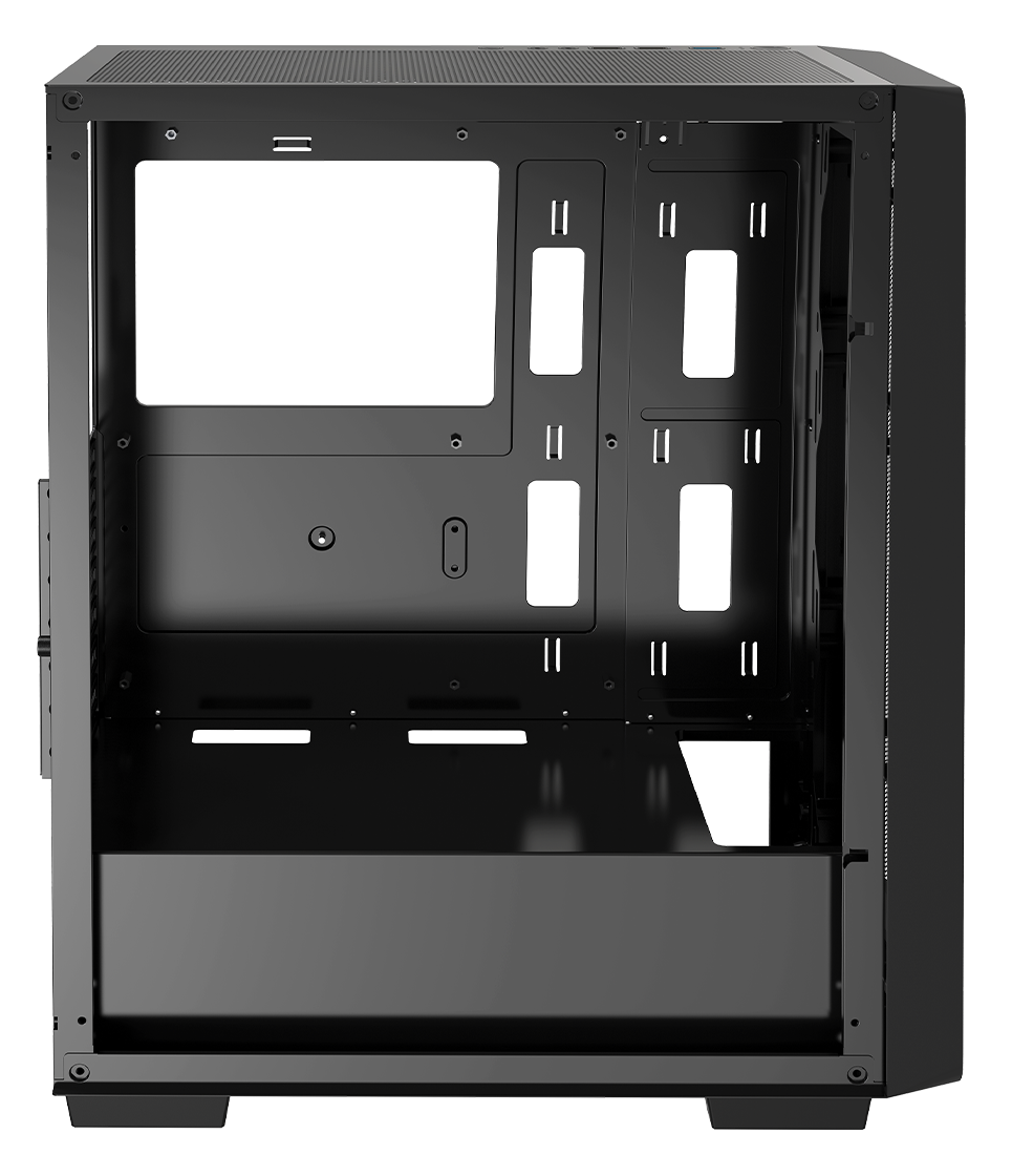 Корпус Ocypus Gamma C60 (Gamma-C60-BKG000XX-GL) [Midi Tower, черный]