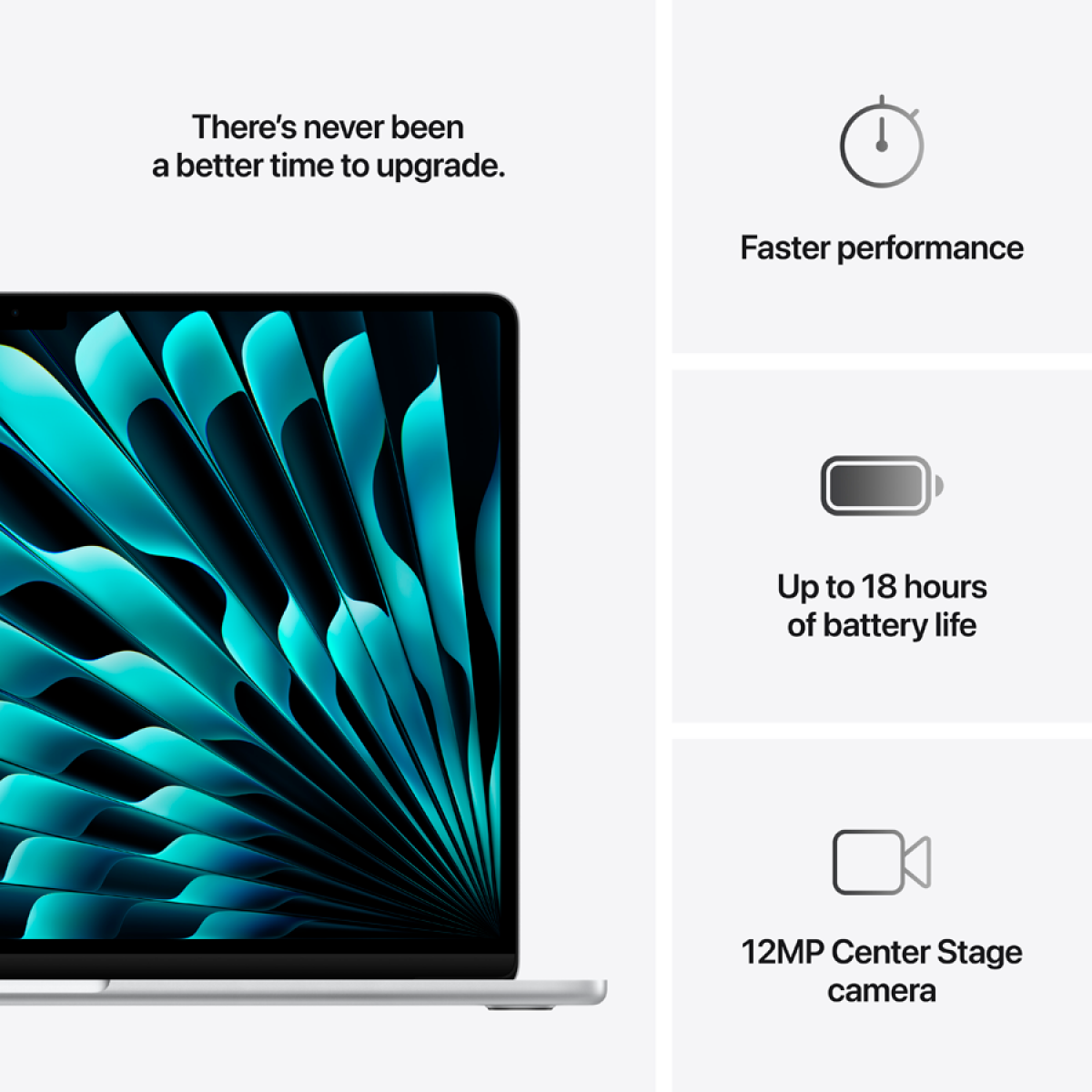 Ноутбук Apple 15-inch MacBook Air (MW1H3RU/A) [15.3", Apple M4, 16 ГБ ОЗУ, 512 ГБ SSD, MacOS]