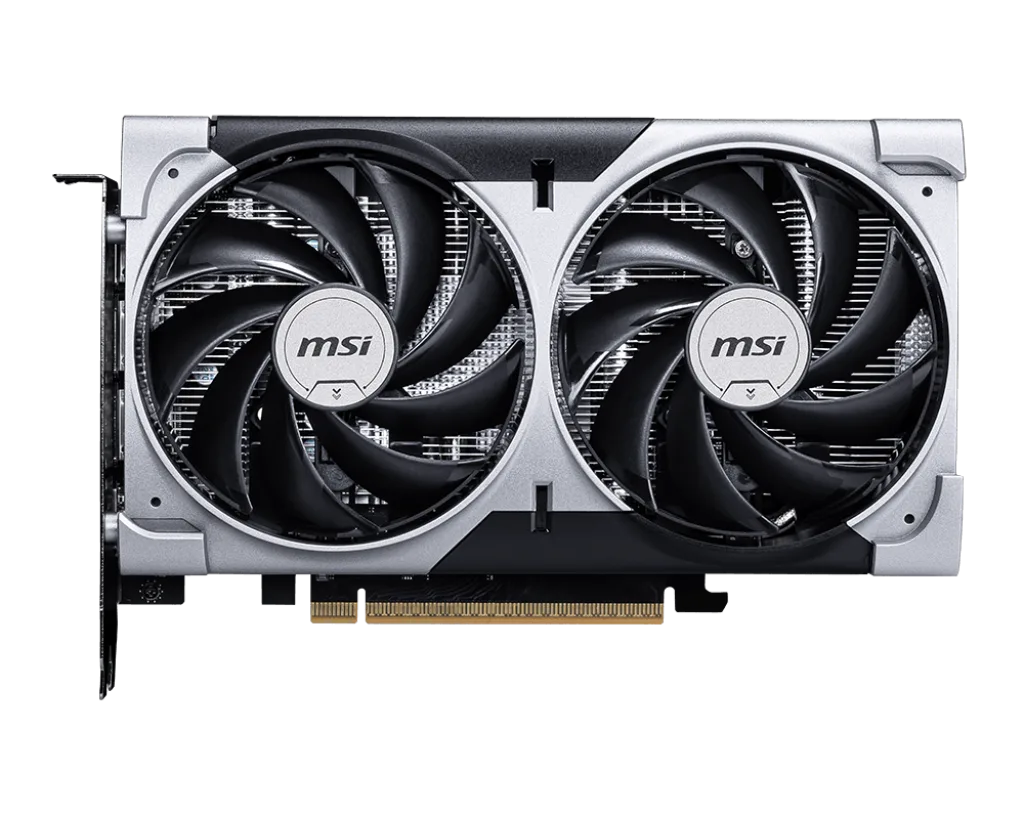 Видеокарта MSI GeForce RTX 5060 8G VENTUS 2X OC (G5060-8V2C) [8 ГБ, GDDR7, 128 бит, HDMI, DisplayPort (3 шт)]