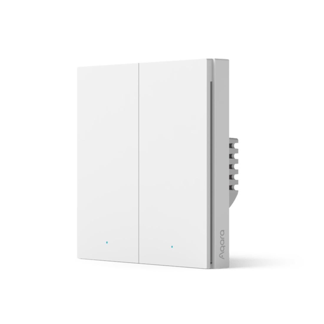 Настенный выключатель AQARA Smart Wall Switch H1(No Neutral, Double Rocker) [WS-EUK02]