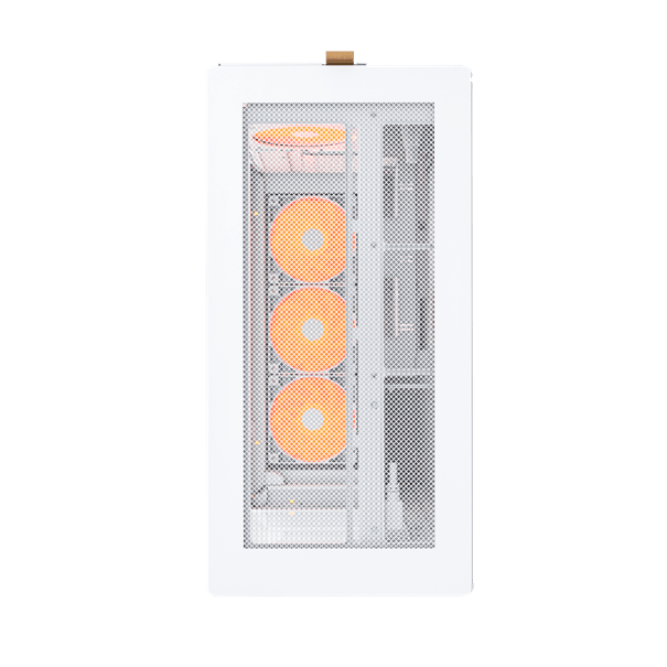 Корпус Montech HS02 PRO (W) [Midi Tower, 5 × 120 мм, Белый]