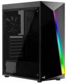 Корпус ПК AeroCool, Shard A, без БП, черный Middle Tower - купить в интернет-магазине Forcecom.kz Корпус ПК AeroCool, Shard A, без БП, черный Middle Tower
