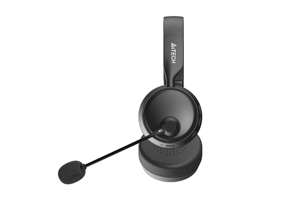 Наушники+микрофон A4tech Fstyler BH235 Black BT v5.3 черный