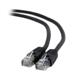 Патч-корд Cablexpert PP6U-1M/BK, Черный Cable Patch cord UTP 6e-Cat 1 m - купить в интернет-магазине Forcecom.kz Патч-корд Cablexpert PP6U-1M/BK, Черный Cable Patch cord UTP 6e-Cat 1 m