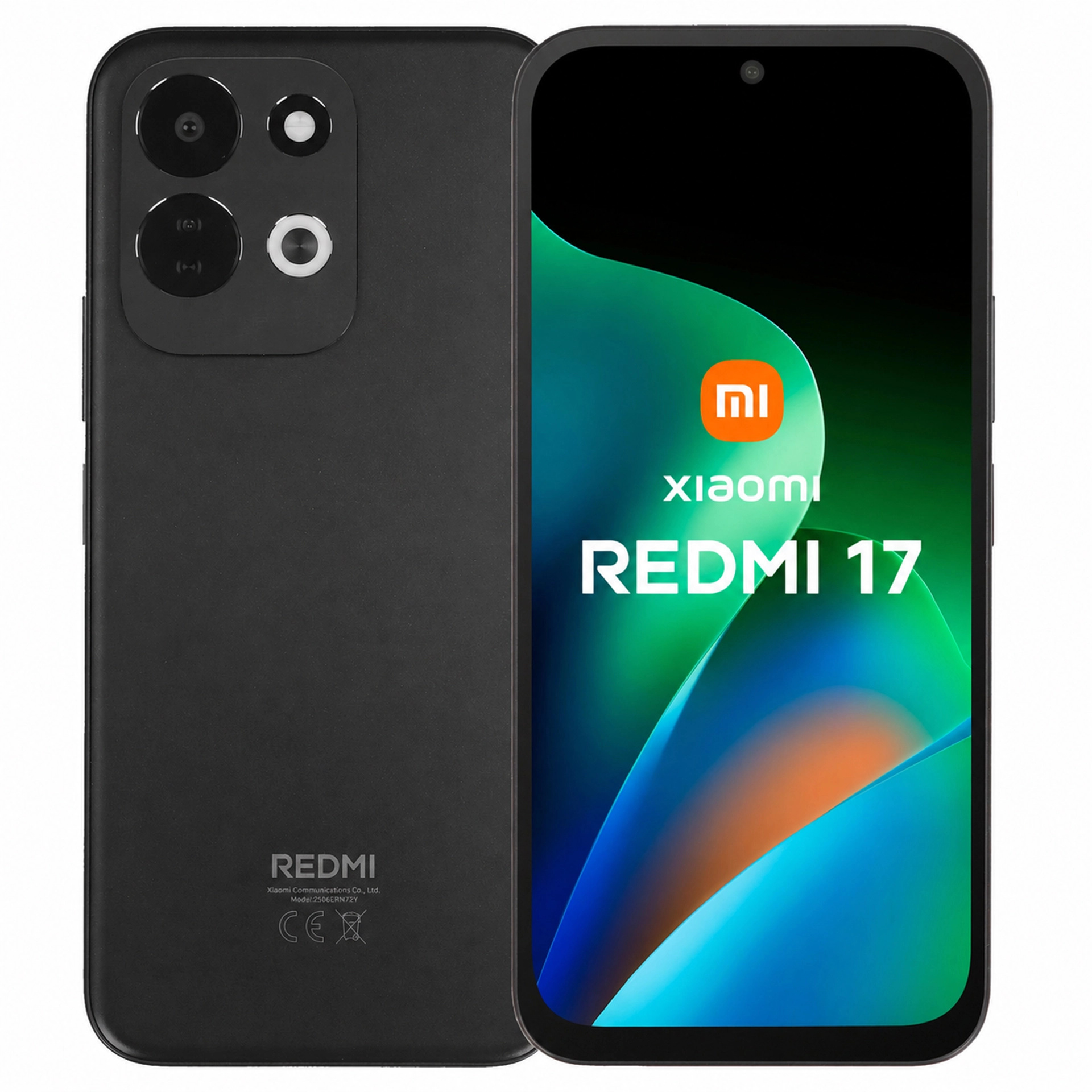 Смартфон Redmi 17 (2606FRN72Y) [6.9", 128 ГБ, 4 ГБ, Черный]