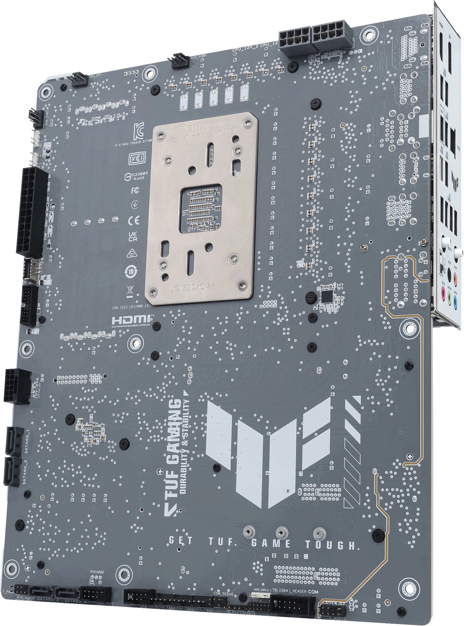 Материнская плата Asus TUF GAMING B850-BTF WIFI W [AM5, AMD B850, 4xDDR 5, 3xM.2, 2xPCI-E x16, Standard-ATX]