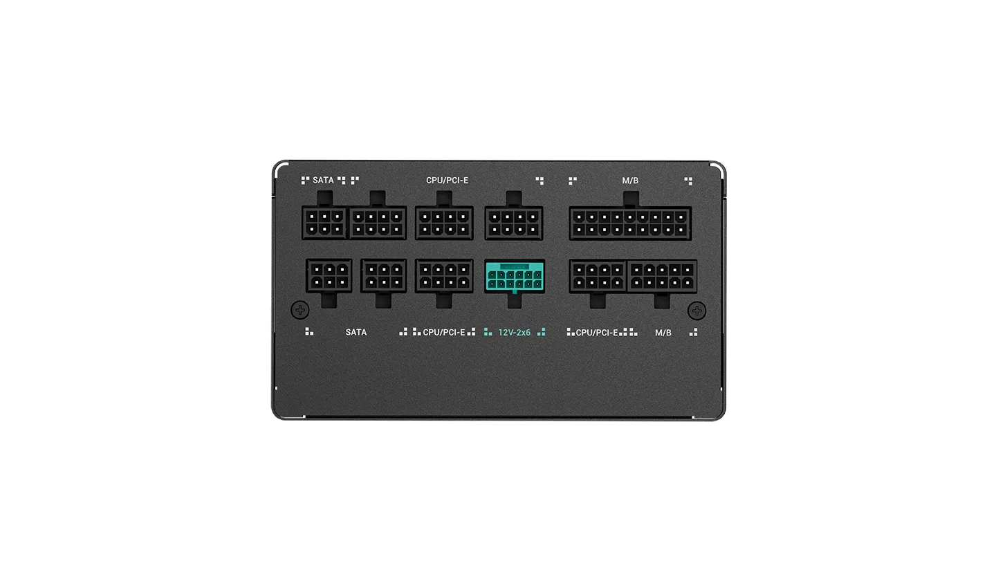 Блок питания DeepCool PN650М [650 Вт, 80 PLUS Gold, 8x SATA, 3x 6+2 pin PCIe, 2x 4+4 pin CPU, EPS12V, ATX]
